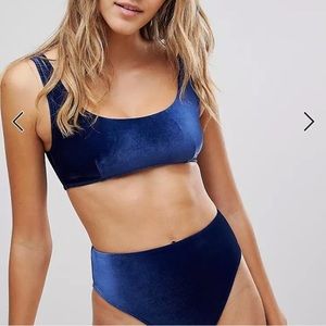 ASOS Velvet Bikini